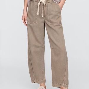 GAP Tan Wide-Leg Pants